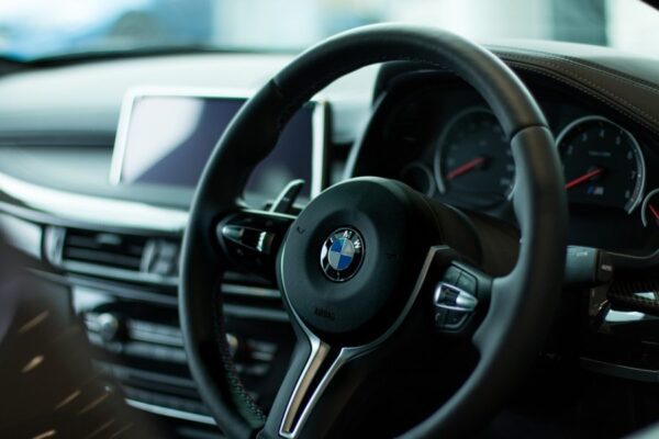 BMW Steering Wheel and dashboard